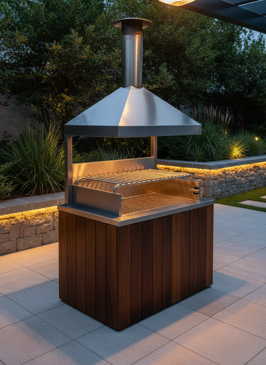 Parrilla FERRO-FUEGO estilo Premium